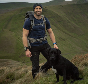 Simon Jeffries - Hiking with Dog