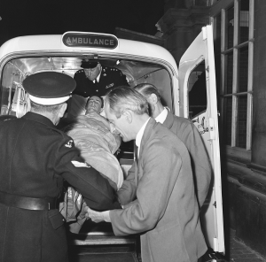 Jackie Stewart - In Ambulance