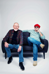 Bob Harris & Danny Baker on Sofa