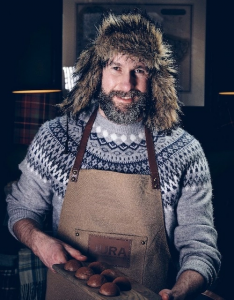 The Hebridean Baker - Apron and Hat