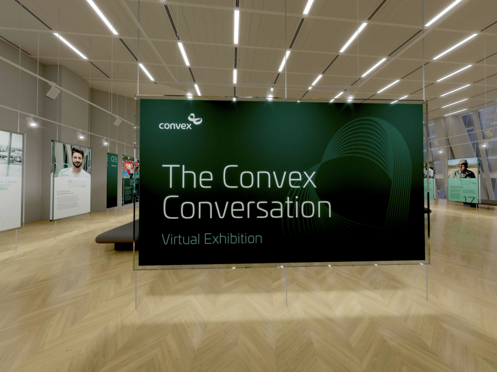 Virtual Exhibition Space Convex Conversation