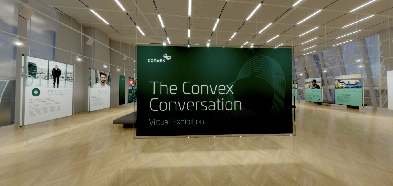Virtual Exhibition Space Convex Conversation